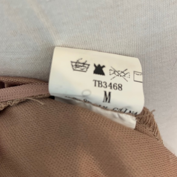 Bronze Gold Sequin Embroidered Lace Mini Skirt - Picture 5 of 5